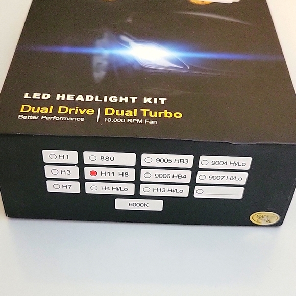 Dual Drive LED Headlight Kit Cougar Motors - Picture 2 of 4